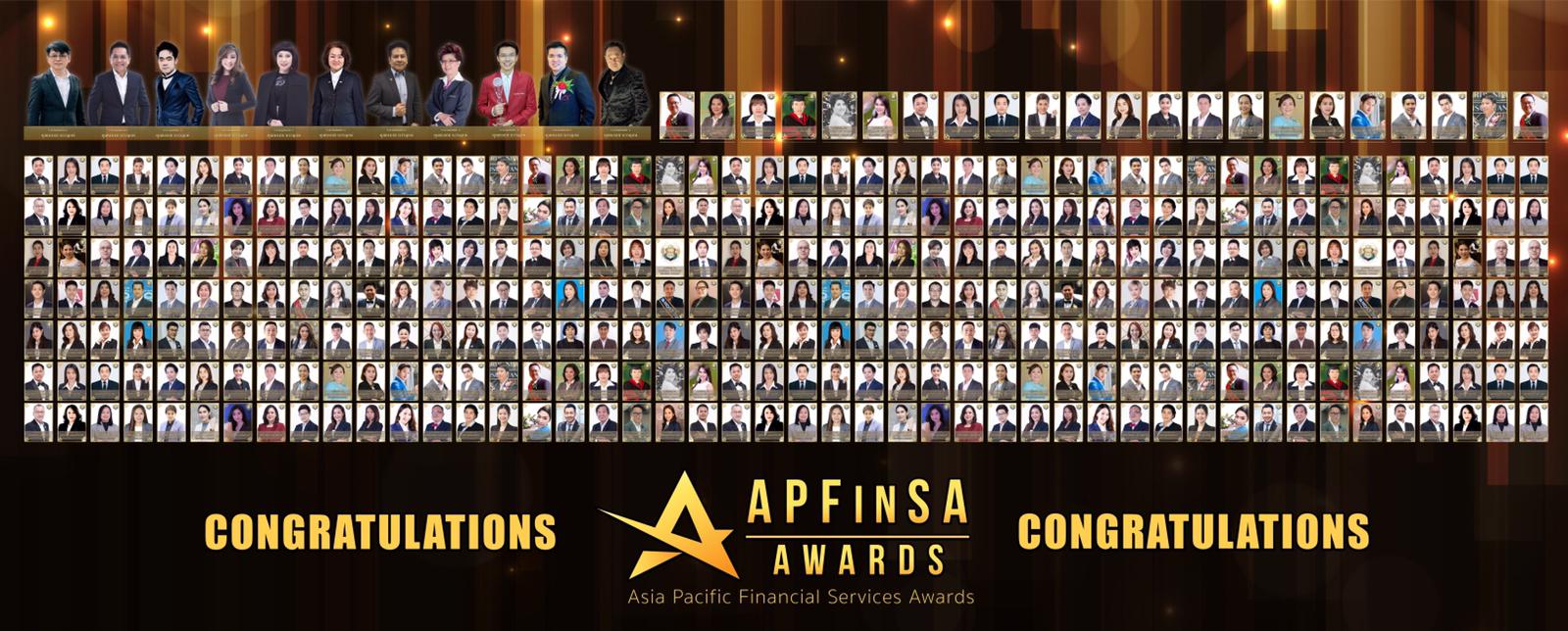Congrats APFinSA Awards Winners
